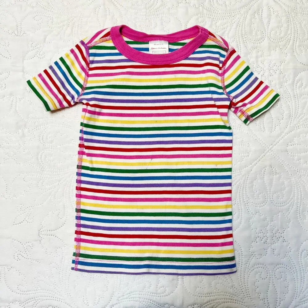 Hanna Andersson Organic Cotton PJ Top Size 2T